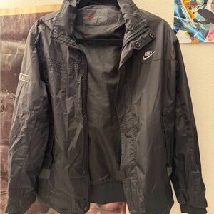 Vintage Nike Men's Black Jacket